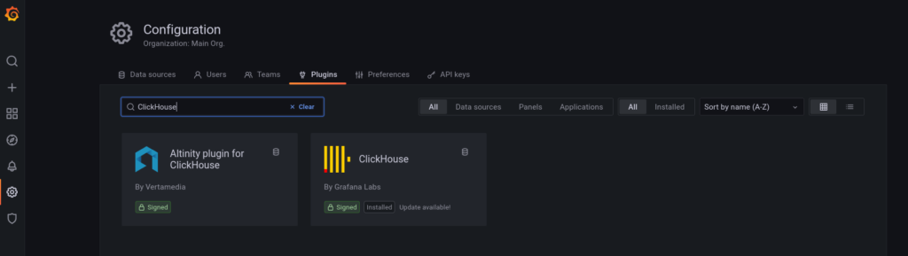 Плагин в Grafana